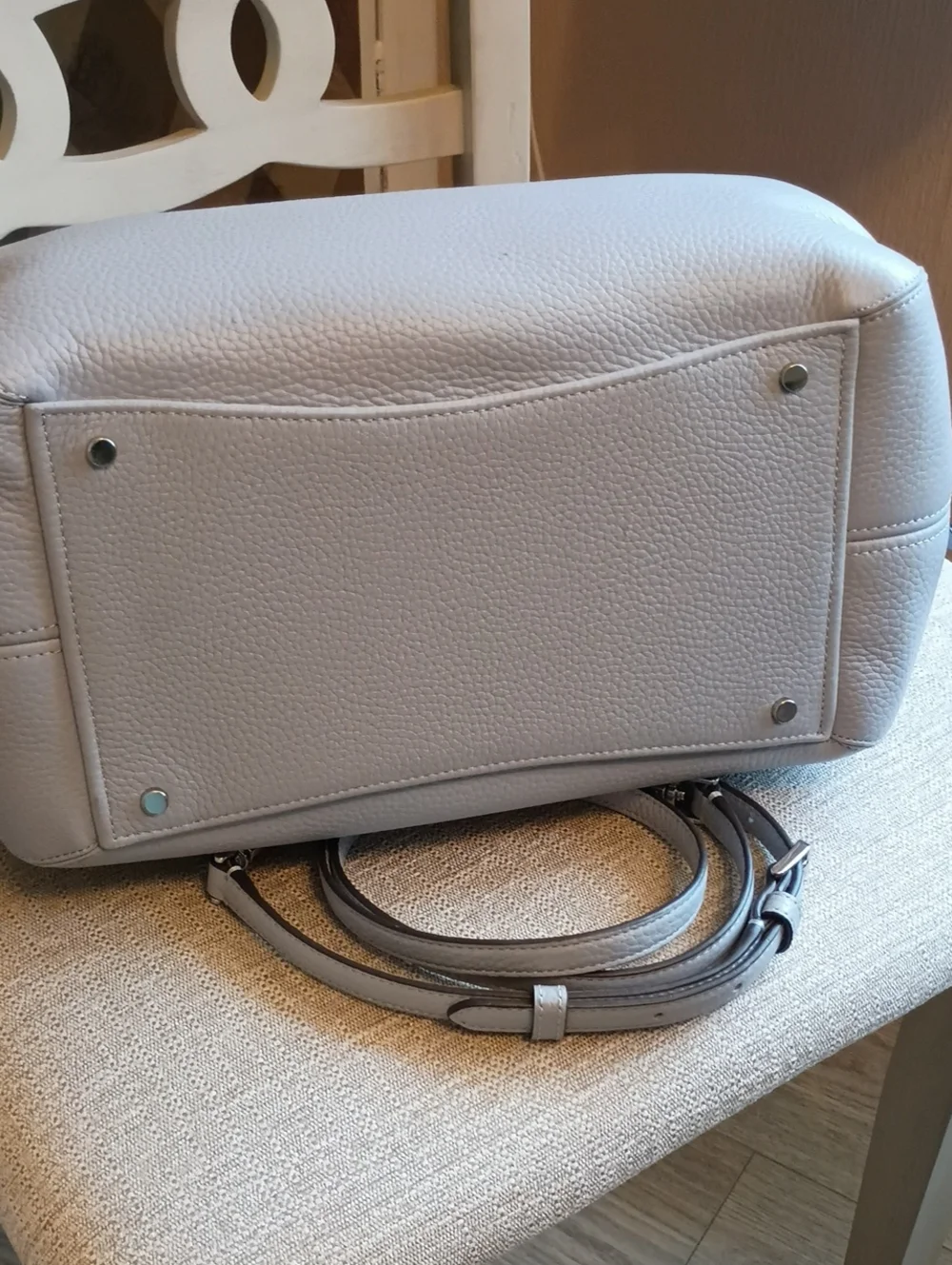 kate spade Pebbled Leather Dumpling Satchel large